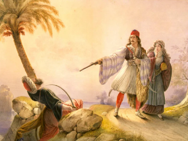 1788-Michele Bisi - Episodio della guerra di Grecia - Musei Civici di Arte e Storia, Brescia